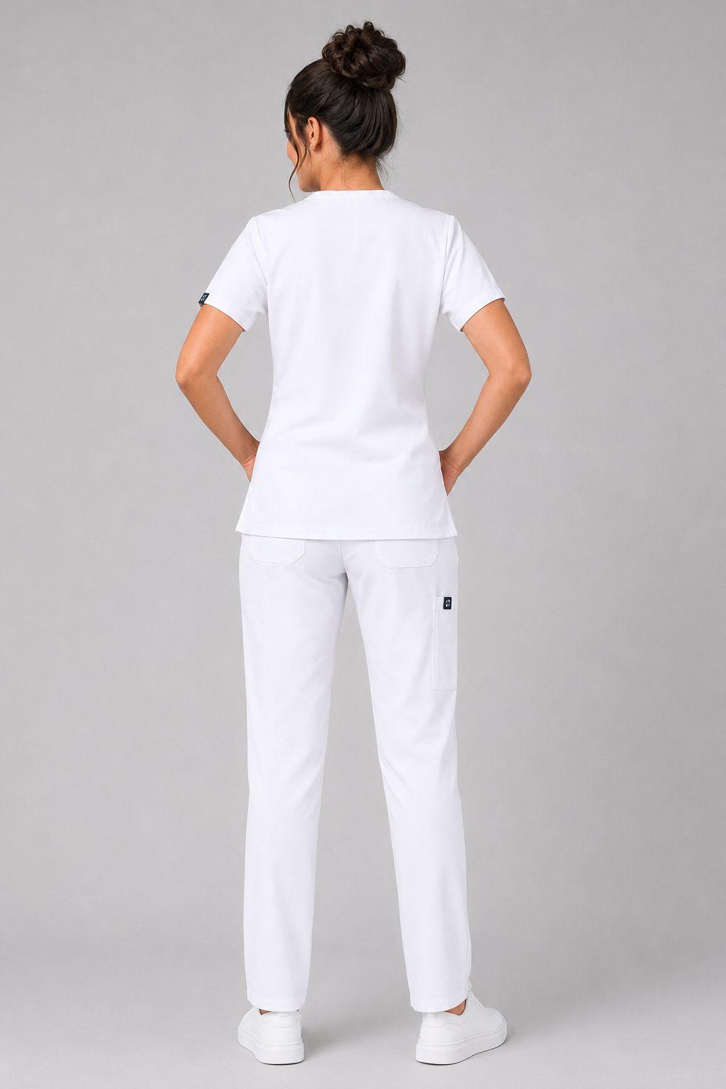 Porcelain Female Scrubs top
