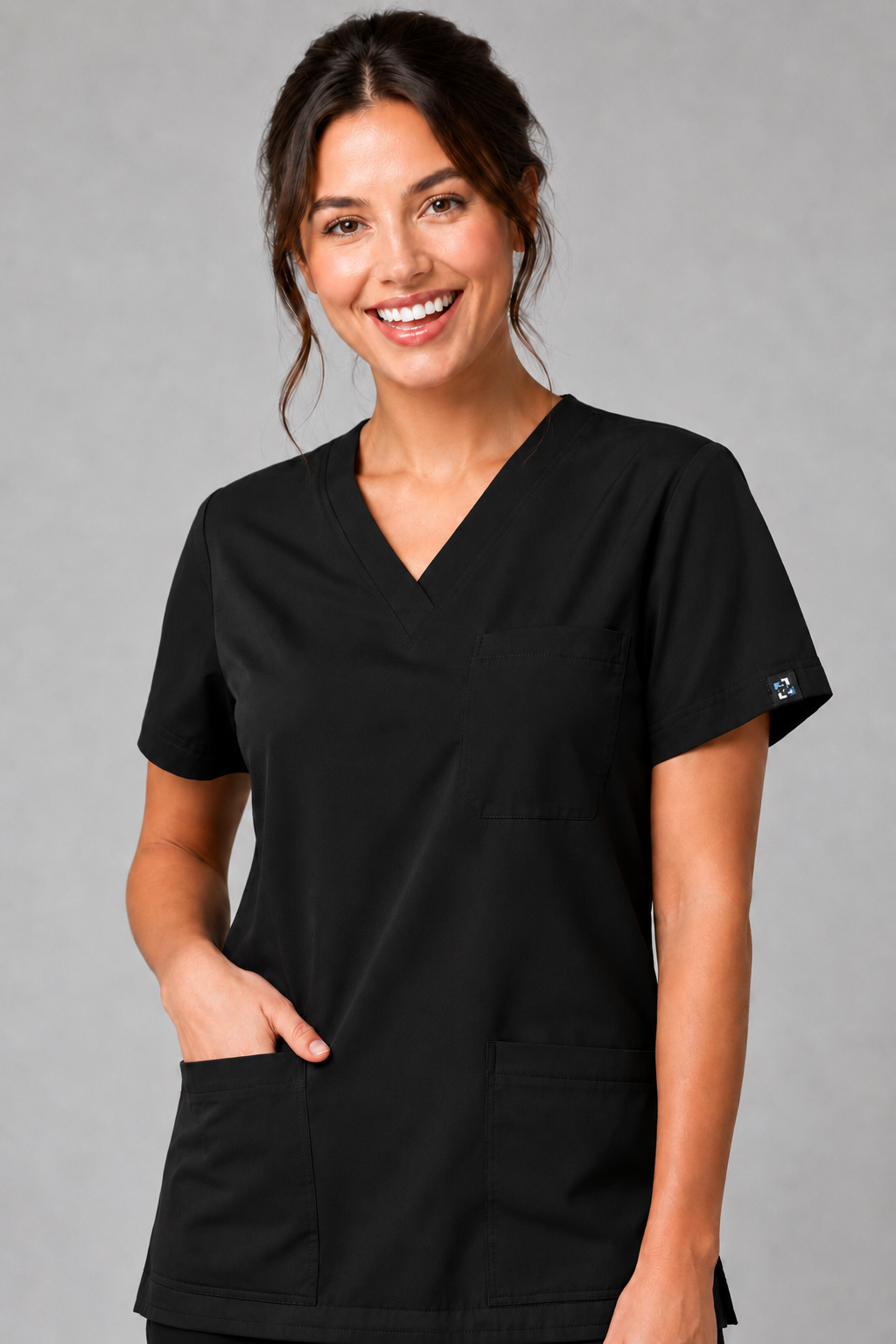 Night Queen Scrubs Top