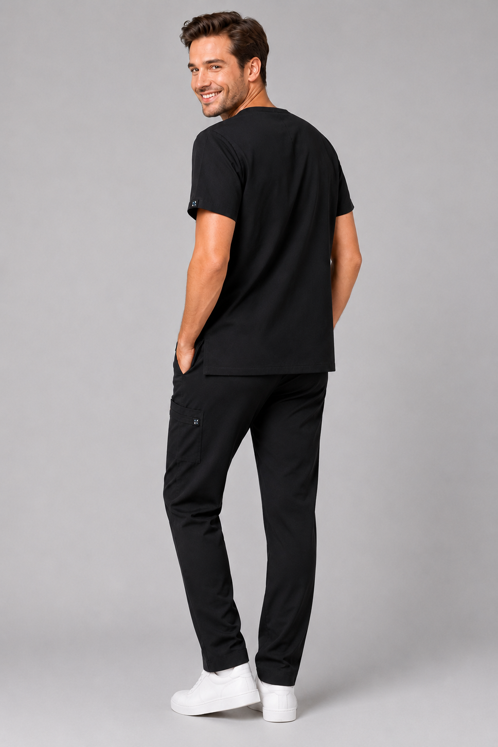 Night King Scrubs Top