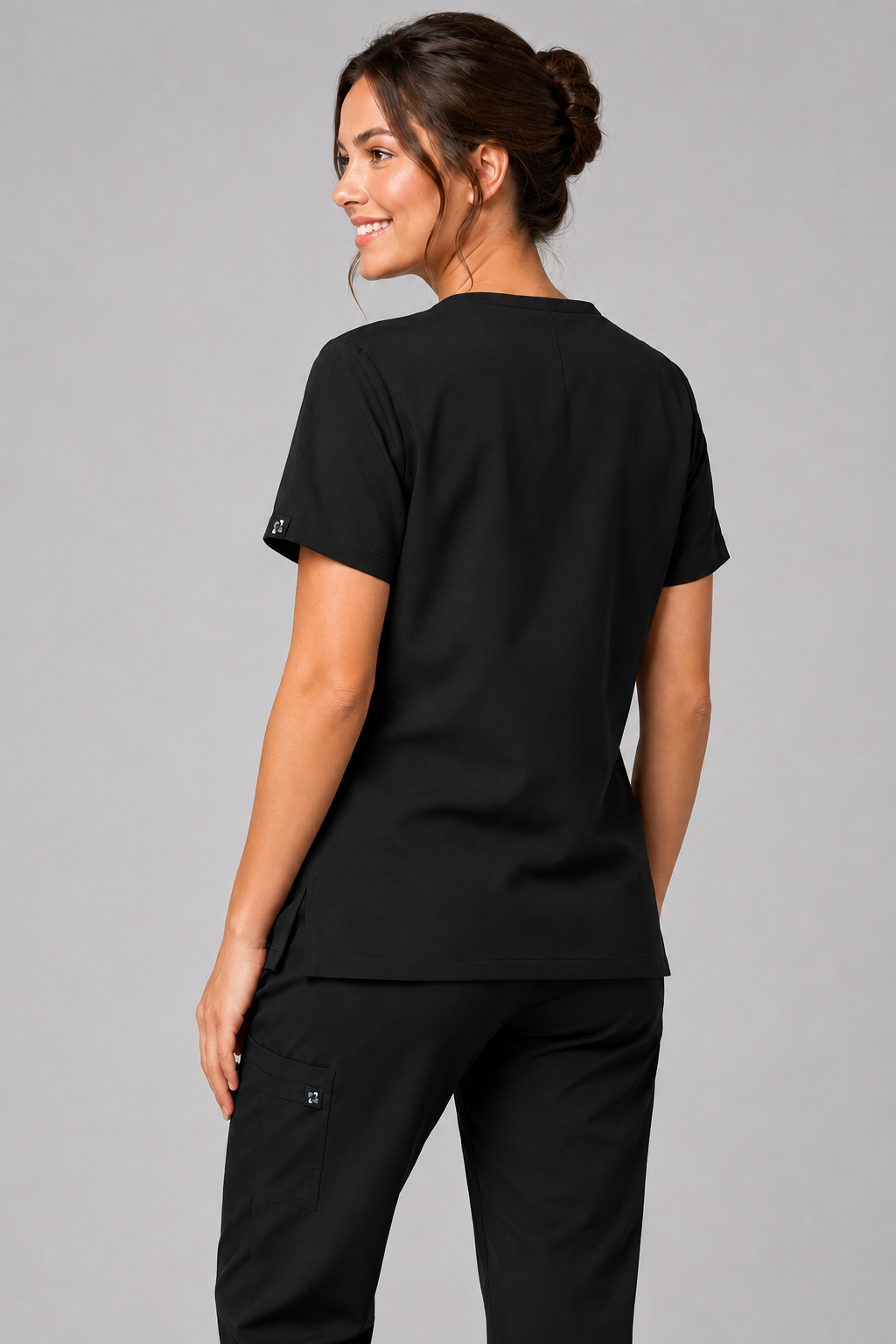 Night Queen Scrubs Top