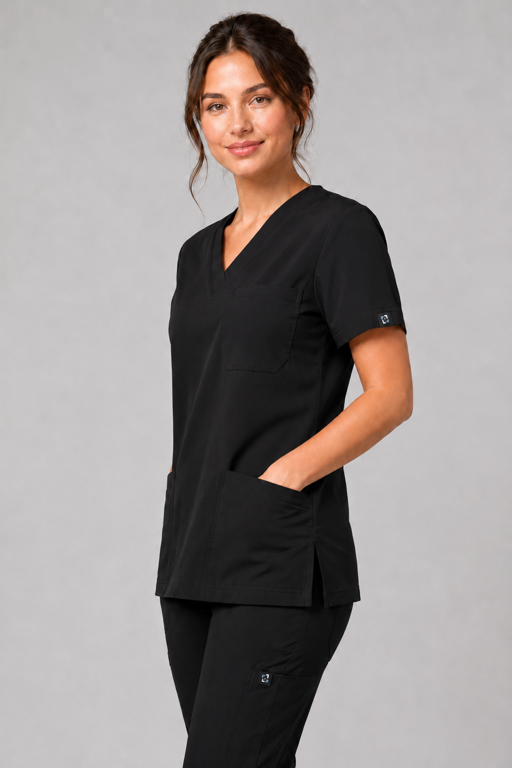 Night Queen Scrubs Top