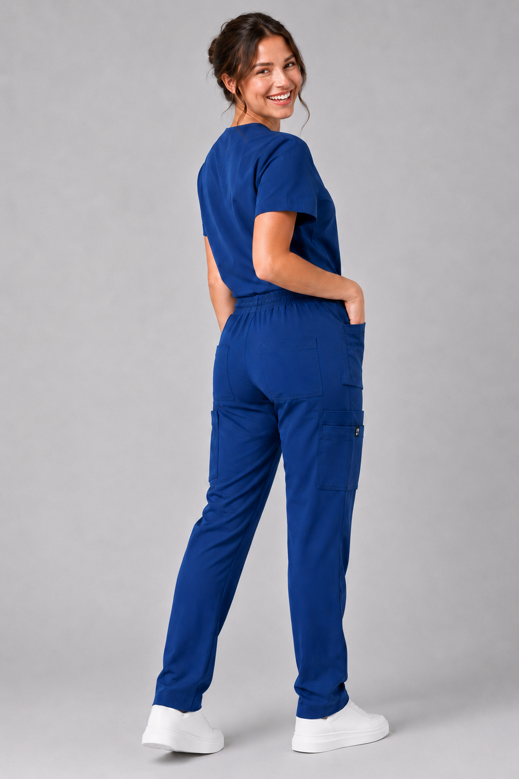 Azure Female Scrubs Trousers