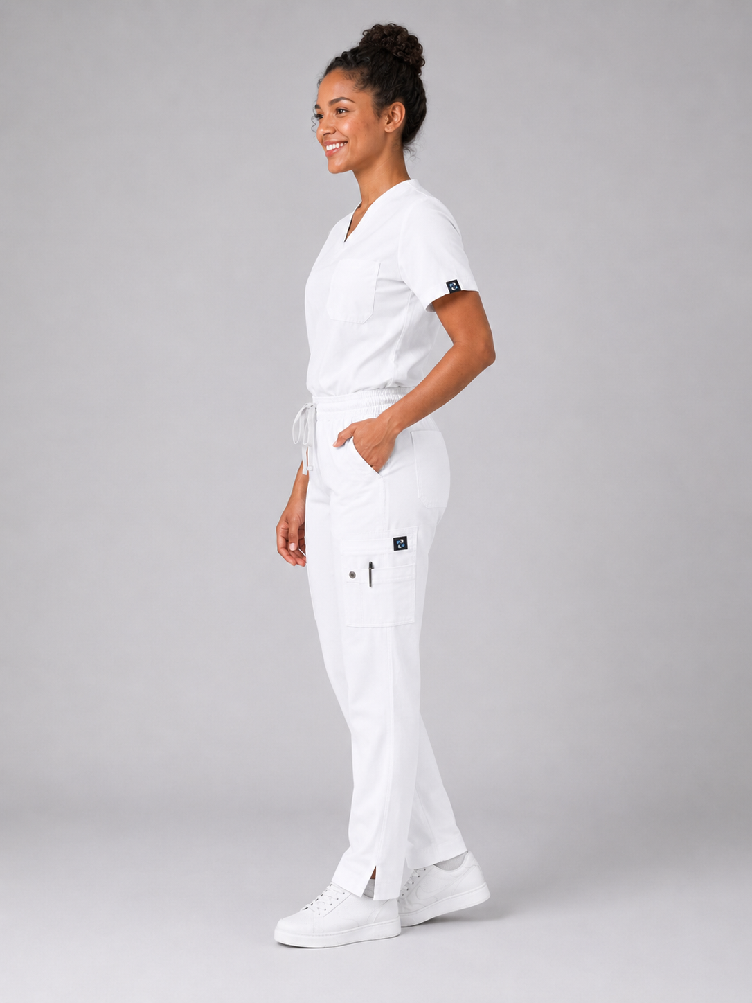 Porcelain Female Scrubs Trousers