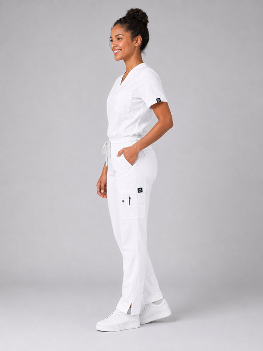 Porcelain Female Scrubs Trousers