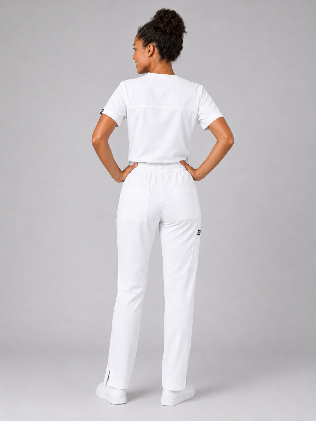 Porcelain Female Scrubs Trousers