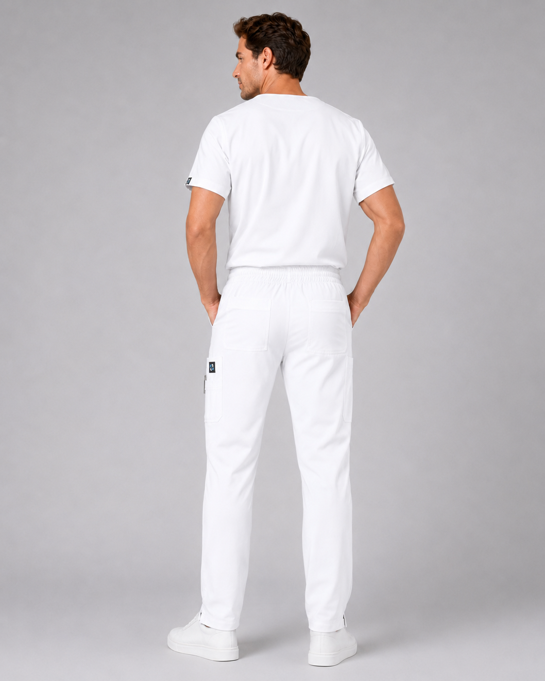 Porcelain Male Scrubs Trousers