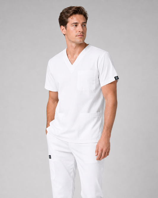 Porcelain Male scrubs Top